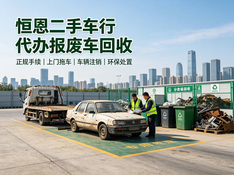 石家庄恒恩二手车 | 石家庄老旧车辆迎来更新高峰，报废车合规处置成刚需，恒恩二手车行专业代办全程省心