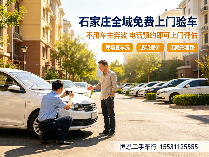 石家庄恒恩二手车 石家庄私家车收购，全域上门验车，正规收车无隐形套路