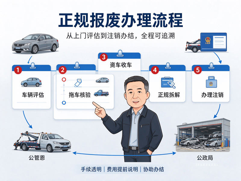 石家庄恒恩二手车 | 石家庄全域报废车上门回收，老旧机动车注销代办 ，恒恩二手车行