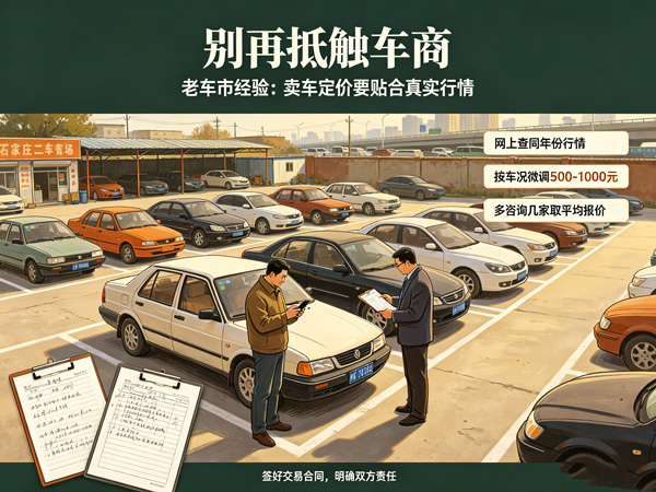 石家庄恒恩二手车 | 从石家庄老二手车市场故事，聊聊二手车合理定价方法，二手车怎么才能卖高价